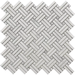 Crossed Basket Weave - stone tile